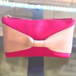 Elizabeth Arden New York Envelope Bow Cosmetic Bag - Pretty Fuchshia